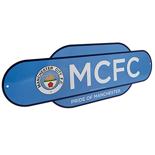 Manchester City FC - Colour Retro Sign - Metal Signs image 4
