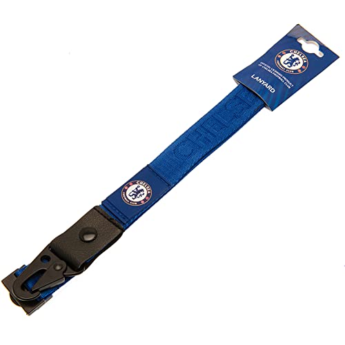 Chelsea FC - Deluxe Lanyard - Clothing - Lanyards - Approx 85cm x 2cm image 2