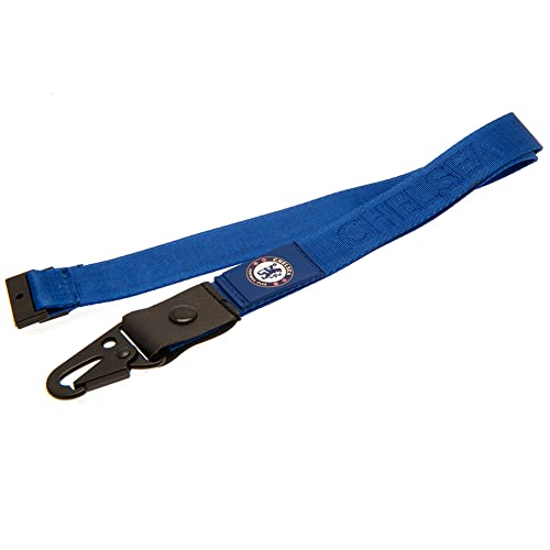 Chelsea FC - Deluxe Lanyard - Clothing - Lanyards - Approx 85cm x 2cm image 3