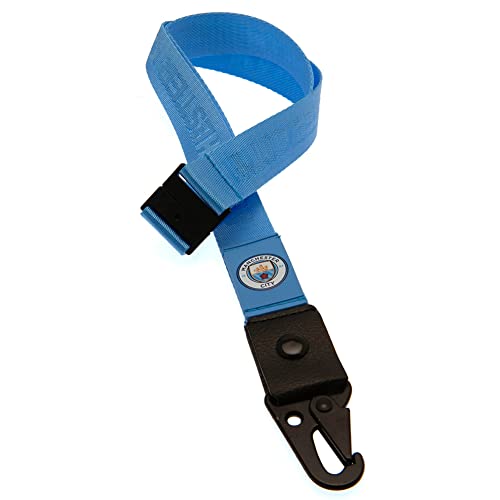 Manchester City FC - Deluxe Lanyard - Clothing - L - Approx 85cm x 2cm image 2