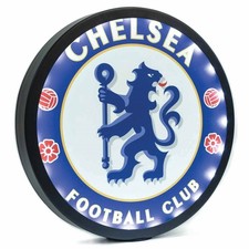 Chelsea FC - Metal LED Logo Sign - Metal Signs image 2