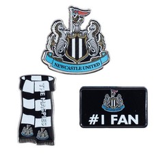 Newcastle United FC - 3pc Badge Set - Badges image 2