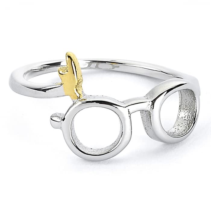 Harry Potter - Stainless Steel Ring Harry Glasses Large - Stainless St image 2