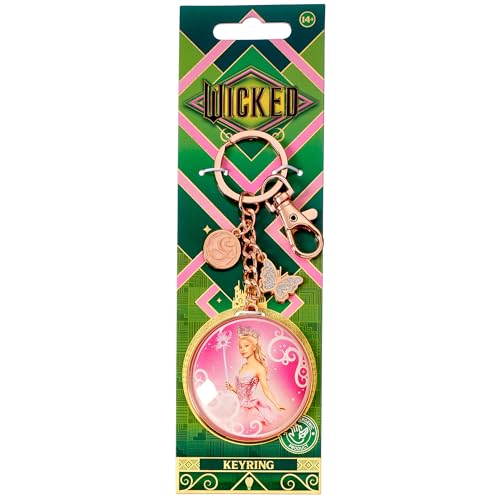 WICKED - Glinda Bubble - keyrings - Keyring - Approx 50mm x 50mm image 2