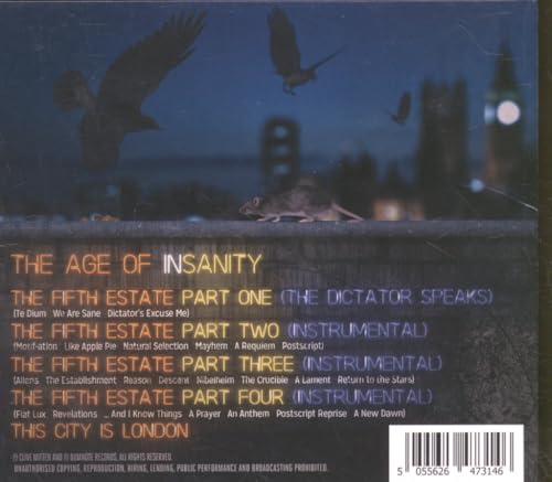 CLIVE COLLECTIVE - AGE OF INSANITY  THE - cd image 2