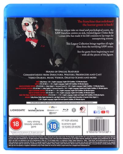 Saw: The Legacy Collection - blu-ray image 2
