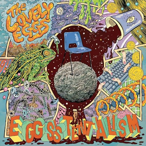 Lovely Eggs - Eggsistentialism LP  RELEASE DATE 17/05/24 (THIS CAN CHA image 1