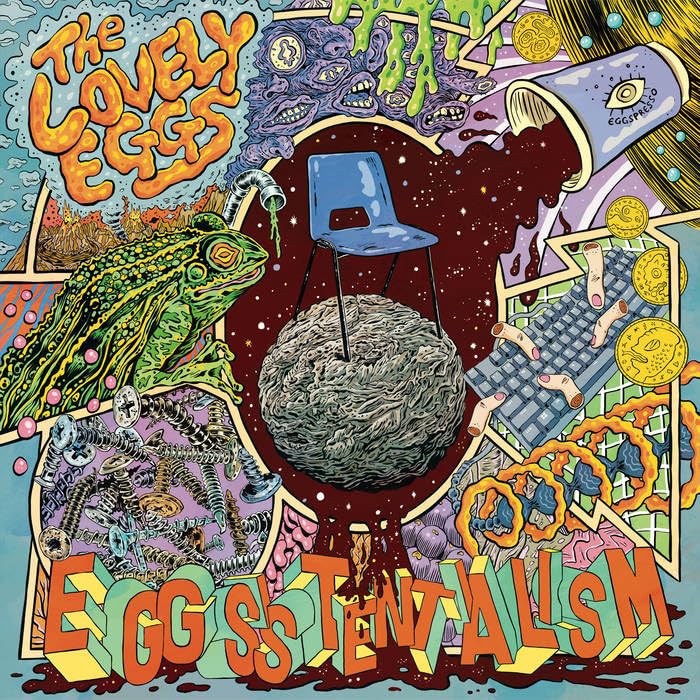 Lovely Eggs - Eggsistentialism (Splatter Vinyl) LP  RELEASE DATE 17/05 image 1