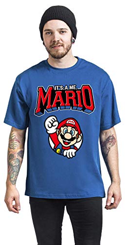 Nintendo Super Mario - Mario Varsity ( - tshirt - t-shirt - Size S image 4