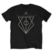 In Flames - tshirt - Unisex - Short Sleeves - Jester head - X-Large image 1