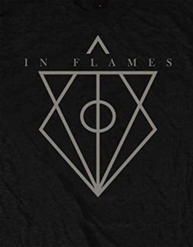 In Flames - tshirt - Unisex - Short Sleeves - Jester head - X-Large image 3