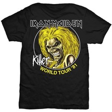Iron Maiden - tshirt - Unisex - Short Sleeves - Small