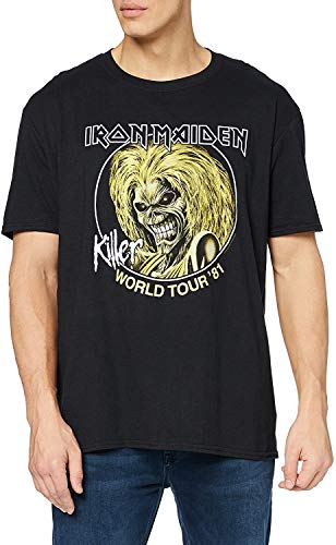 Iron Maiden - tshirt - Unisex - Short Sleeves - Medium