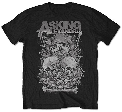 Asking Alexandria - tshirt - Unisex - Short Sleeves - Skull  - X-Large image 1
