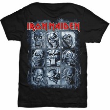 Iron Maiden - tshirt - Unisex - Short Sleeves - Medium
