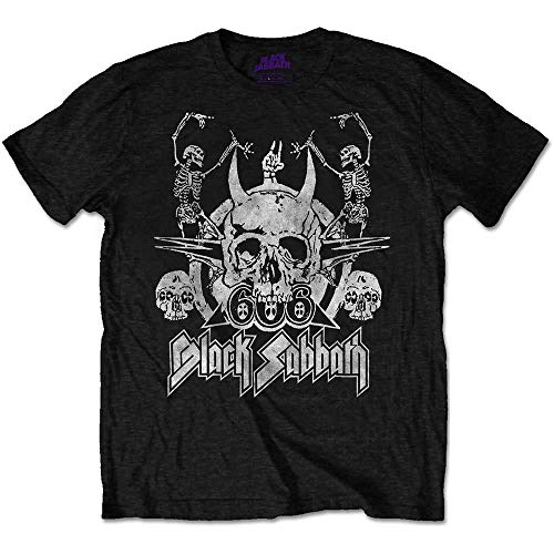 Black Sabbath - tshirt - Unisex - Short Sleeves - XX-Large