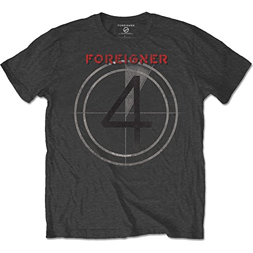 Foreigner - tshirt - Unisex - Short Sleeves - X-Large