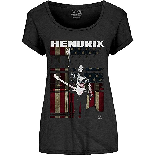 Jimi Hendrix - tshirt - Ladies - Short Sleeves - X-Large