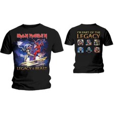 Iron Maiden - tshirt - Unisex - Short Sleeves - XX-Large