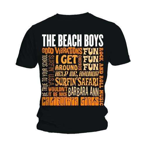 Beach Boys - tshirt - Unisex - Short Sleeves - 2X-Large