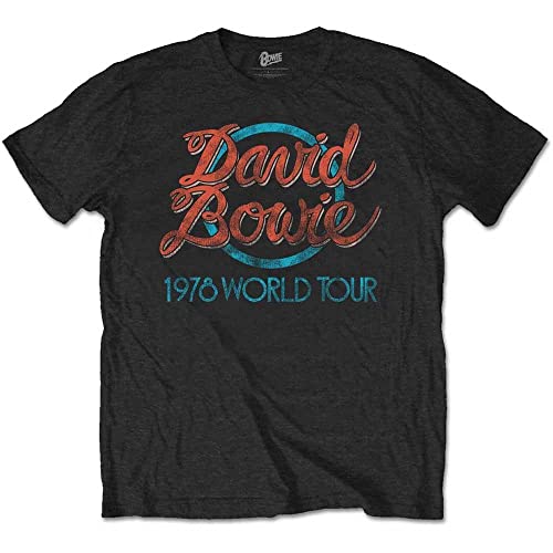 David Bowie - tshirt - Unisex - Short Sleeves - Small