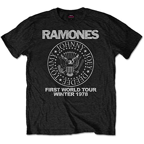 Ramones - tshirt - Unisex - Short Sleeves - Large