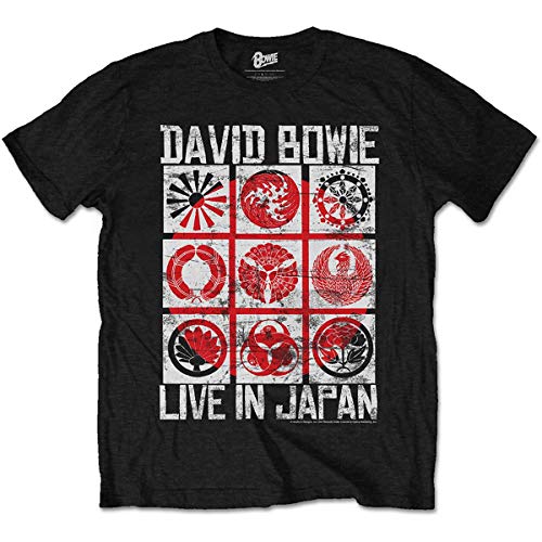 David Bowie - tshirt - Unisex - Short Sleeves - X-Large