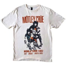 Motley Crue - tshirt - Unisex - Short Sleeves - X-Large