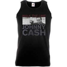 Johnny Cash - tshirt - Unisex - Sleeveless - Large