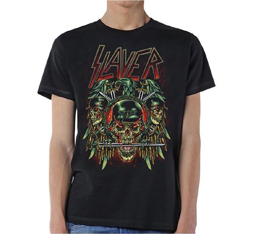 Slayer - tshirt - Unisex - Short Sleeves - Medium