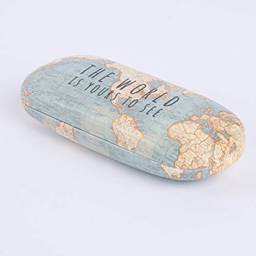 Sass & Belle Vintage Map Glasses Case - Non-book item image 1