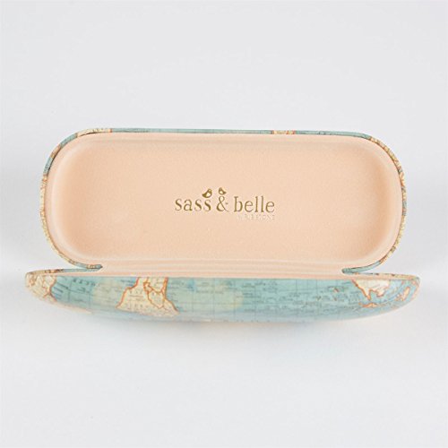 Sass & Belle Vintage Map Glasses Case - Non-book item image 6