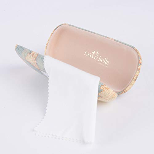 Sass & Belle Vintage Map Glasses Case - Non-book item image 7