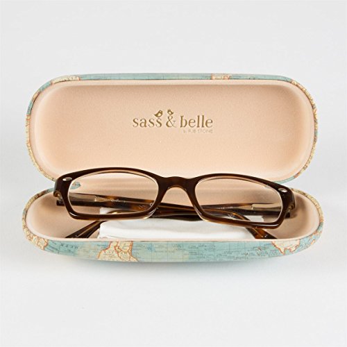 Sass & Belle Vintage Map Glasses Case - Non-book item image 8