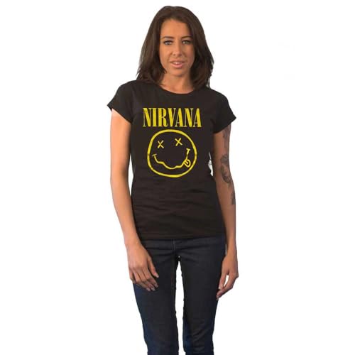 NIRVANA - tshirt - Ladies - Short Sleeves - Small - G500z