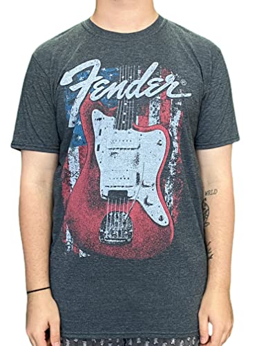 FENDER - DISTRESSED GUIT - tshirt - T Shirt - Size S image 1