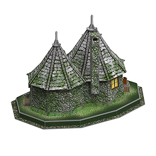 HARRY POTTER - Hagrids Hut (101Pc) 3D Jigsaw Puzzle - Jigsaw Puzzle image 3
