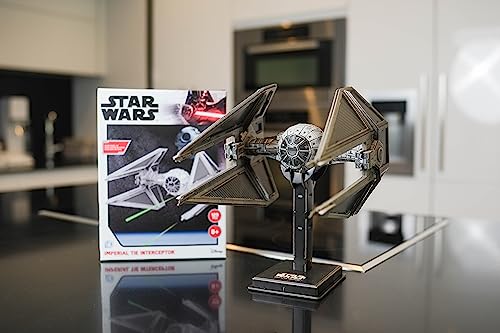 STAR WARS - Imperial Tie Interceptor (129Pc) 3D Jigsaw Puzzle - Jigsaw image 5