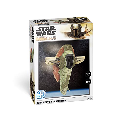 STAR WARS - The Book Of Boba Fett Boba Fetts Starfighter (130Pc) 3D Ji image 2