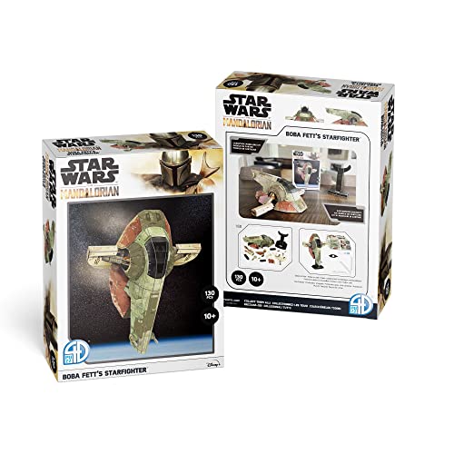 STAR WARS - The Book Of Boba Fett Boba Fetts Starfighter (130Pc) 3D Ji image 3