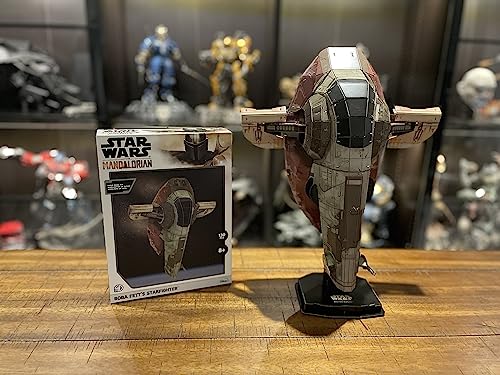 STAR WARS - The Book Of Boba Fett Boba Fetts Starfighter (130Pc) 3D Ji image 7