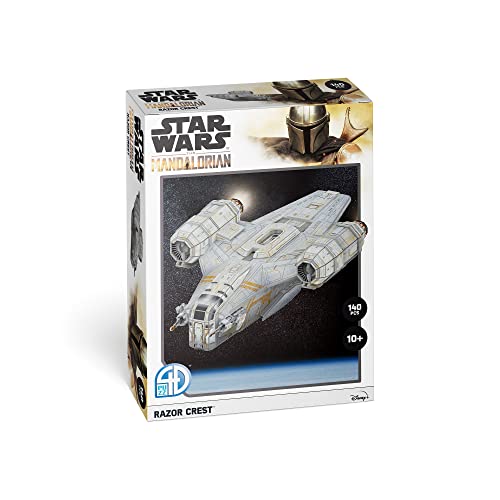 STAR WARS - The Mandalorian Razor Crest (145Pc) 3D Jigsaw Puzzle - Jig image 2