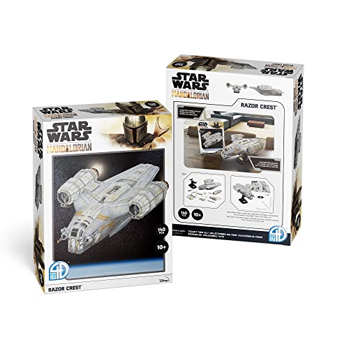 STAR WARS - The Mandalorian Razor Crest (145Pc) 3D Jigsaw Puzzle - Jig image 3