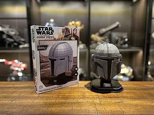 STAR WARS - The Book Of Boba Fett The Mandalorians Helmet (94Pc) 3D Ji image 4