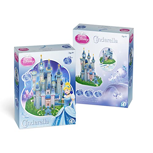 DISNEY - Cinderella Castle (300Pc) 3D Jigsaw Puzzle - Jigsaw Puzzle image 3