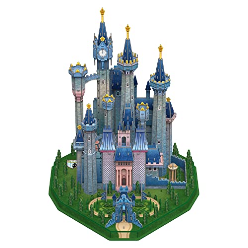DISNEY - Cinderella Castle (300Pc) 3D Jigsaw Puzzle - Jigsaw Puzzle image 4