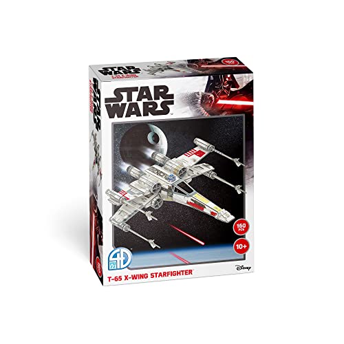 STAR WARS - T-65 X-Wing Star Fighter (160Pc) 3D Jigsaw Puzzle - Jigsaw image 2