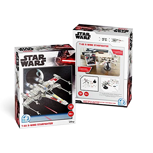 STAR WARS - T-65 X-Wing Star Fighter (160Pc) 3D Jigsaw Puzzle - Jigsaw image 3