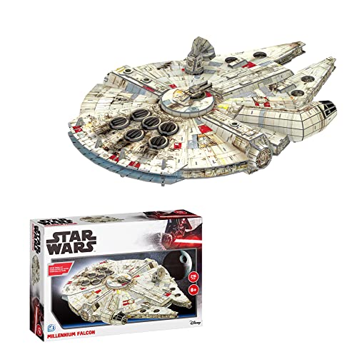 STAR WARS - Millennium Falcon (216Pc) 3D Jigsaw Puzzle - Jigsaw Puzzle image 3