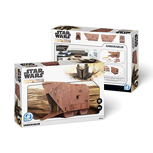 STAR WARS - The Mandalorian Sandcrawler (187Pc) 3D Jigsaw Puzzle - Jig image 3
